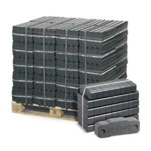 REKORD Braunkohlebriketts - 40 Stück á 25 kg auf Palette